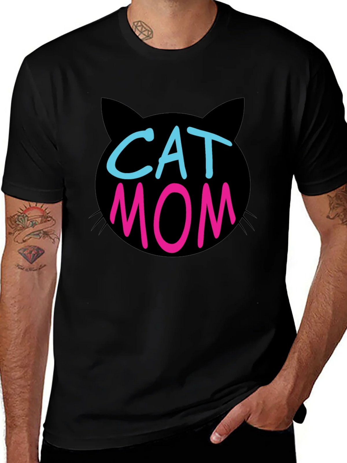 Cat Mom T-Shirt - Cute Pet Lover Apparel product image 1