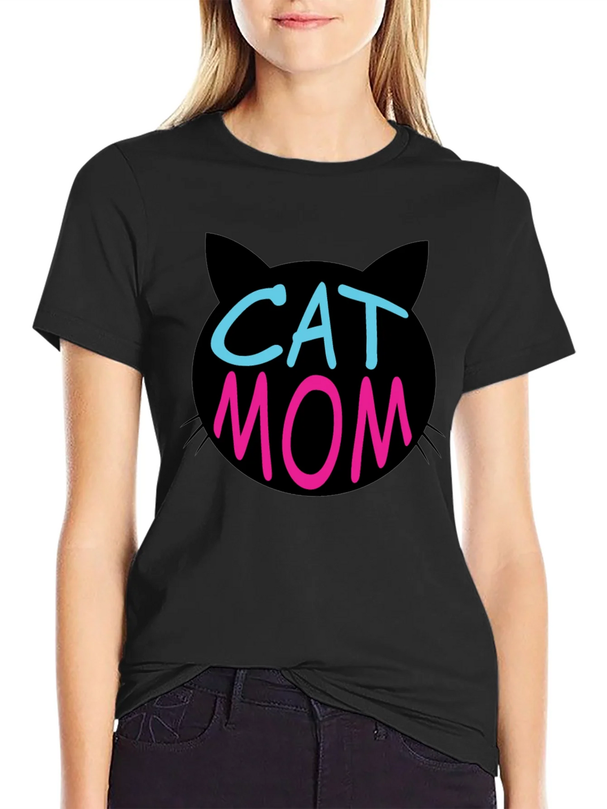 Cat Mom T-Shirt - Cute Pet Lover Apparel product image 2