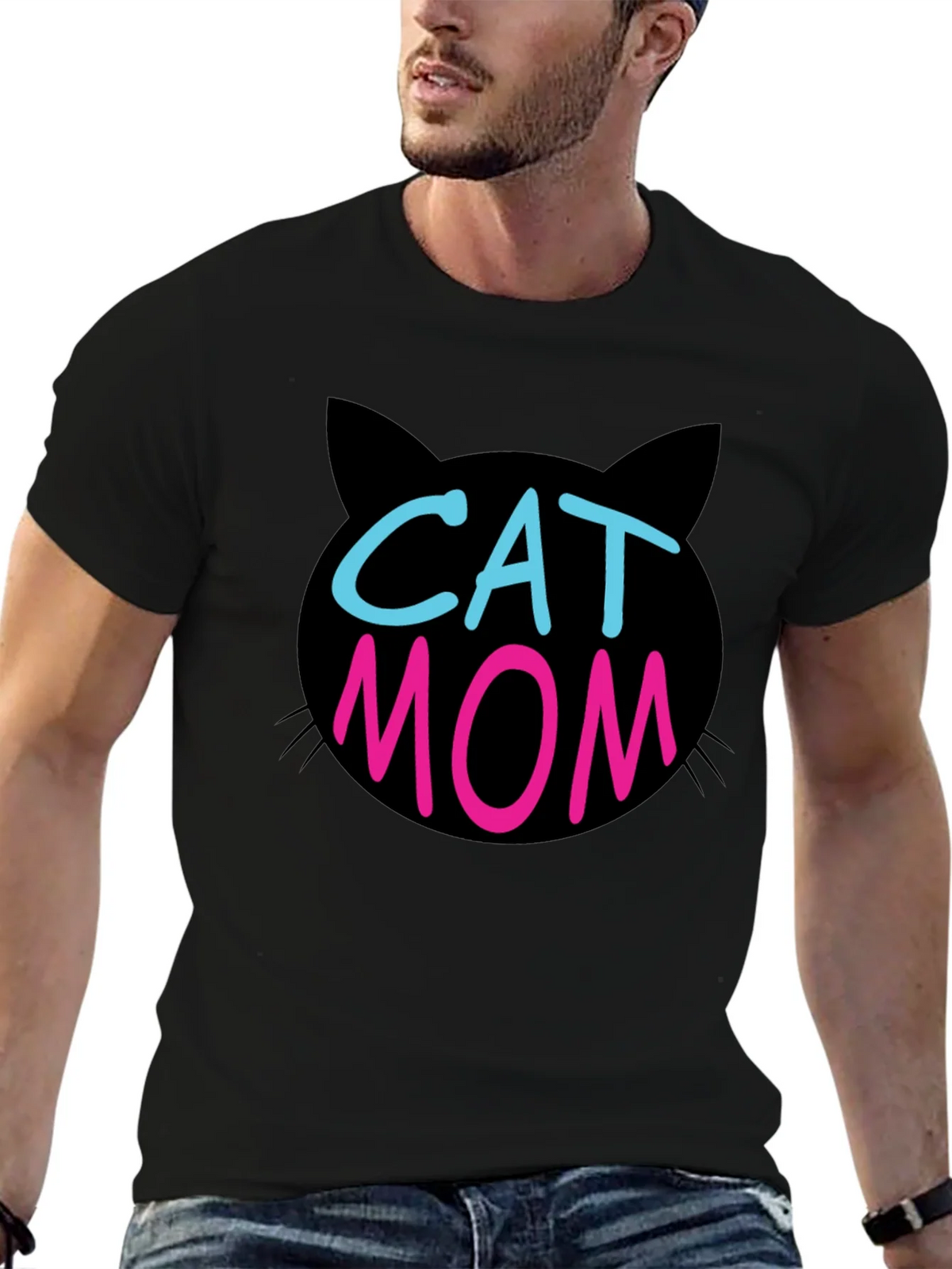 Cat Mom T-Shirt - Cute Pet Lover Apparel product image 5