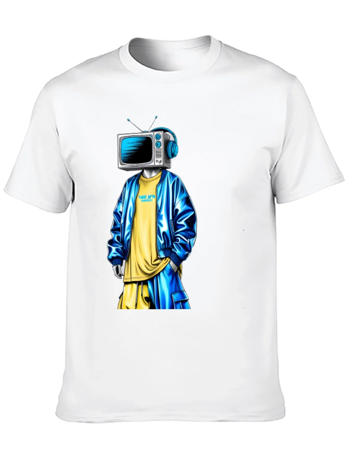 TV Head Graphic T-Shirt product image 2