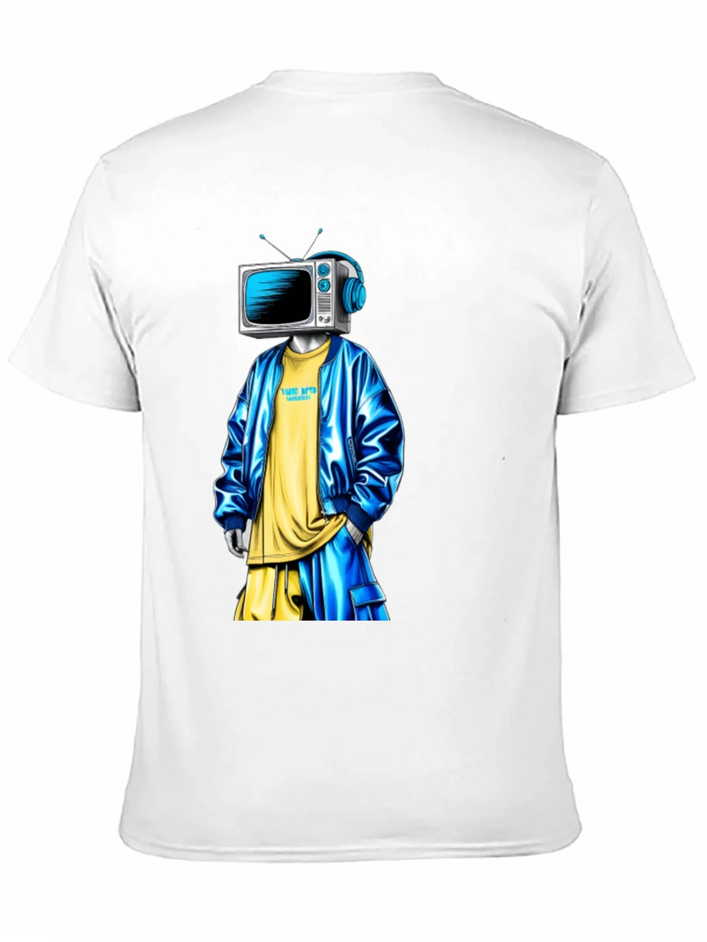 TV Head Graphic T-Shirt product image 3