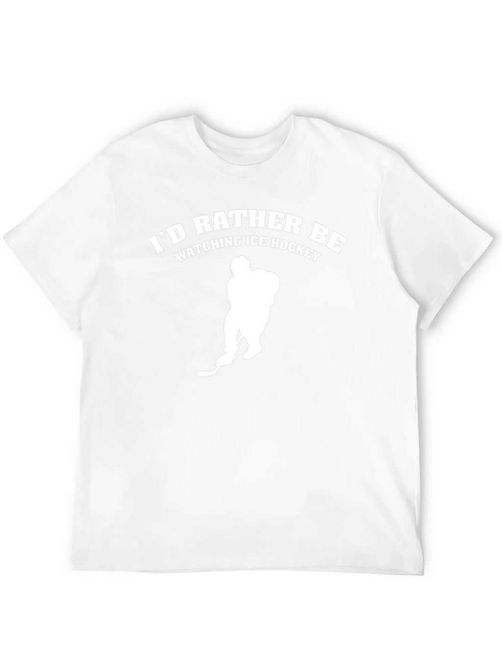 Ice Hockey Fan T-Shirt - Black Tee product image 11