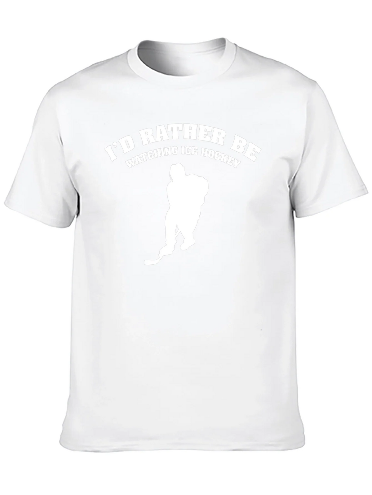Ice Hockey Fan T-Shirt - Black Tee product image 9