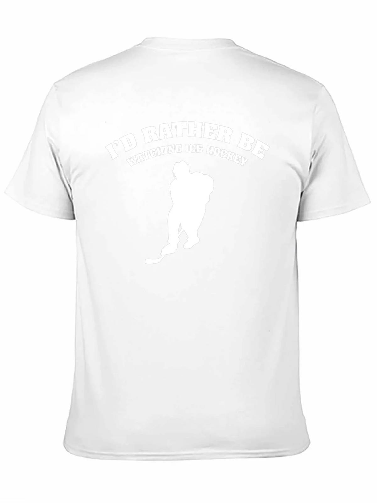 Ice Hockey Fan T-Shirt - Black Tee product image 10
