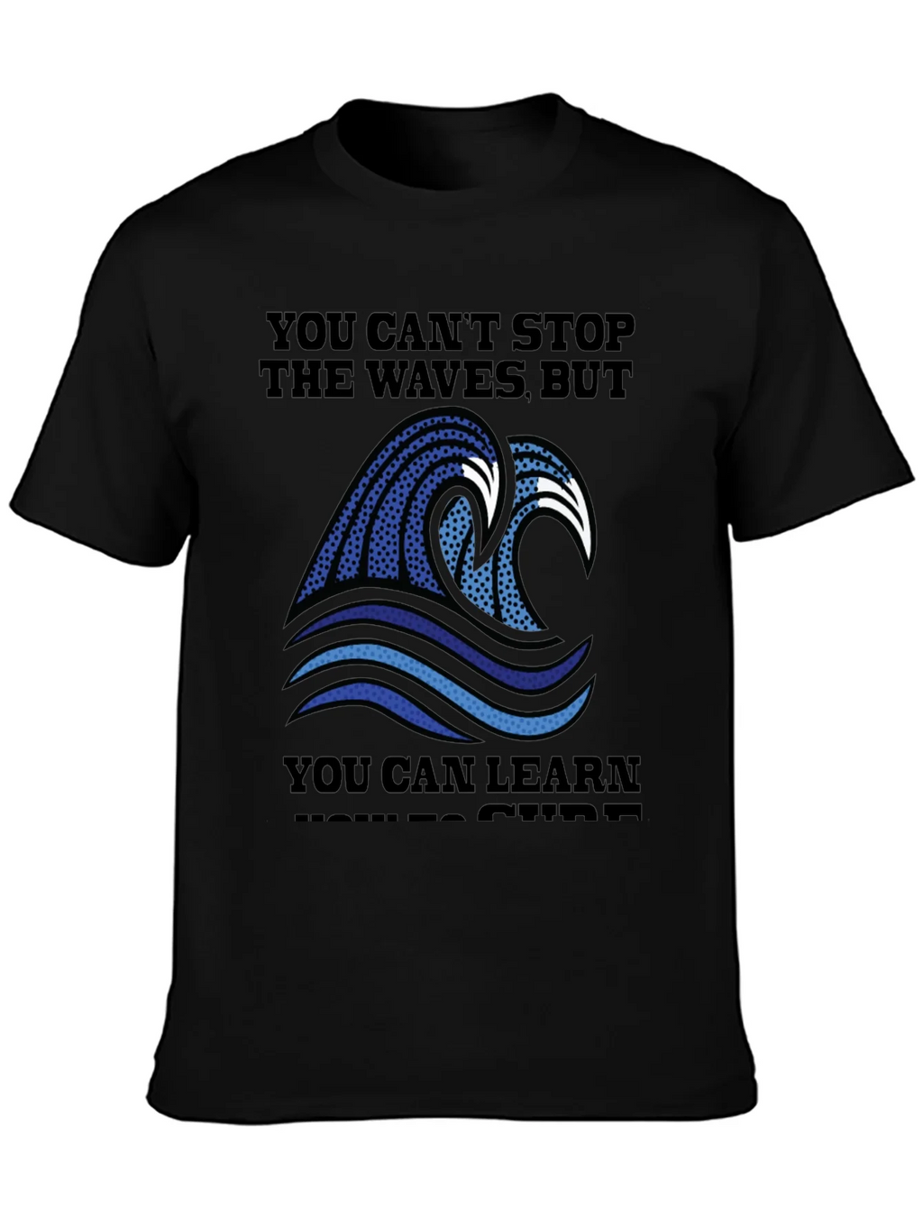 Wave Graphic T-Shirt - Surf Inspired Design product image 3