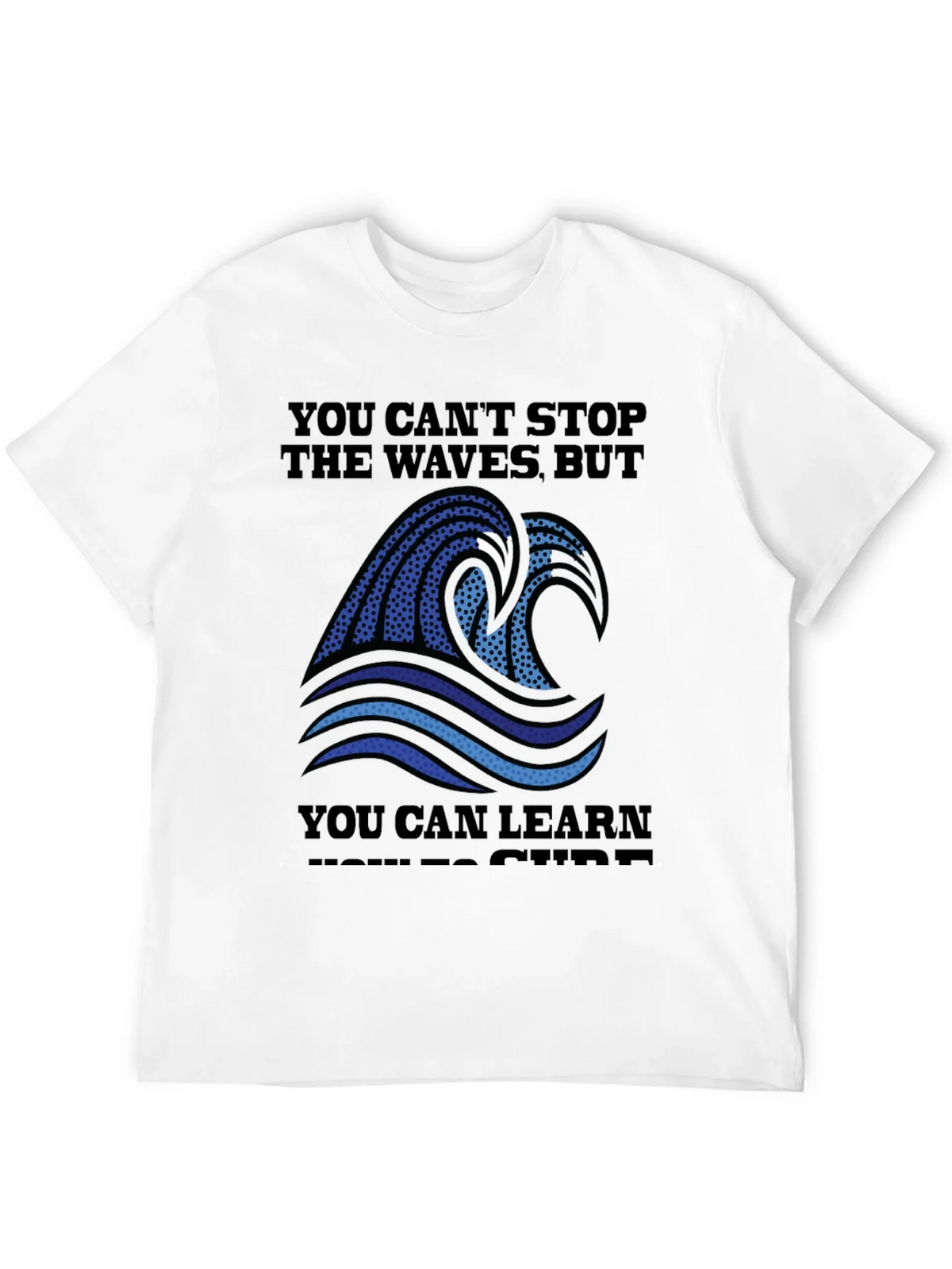 Wave Graphic T-Shirt - Surf Inspired Design product image 11