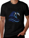 Wave Graphic T-Shirt - Surf Inspired Design product image 1