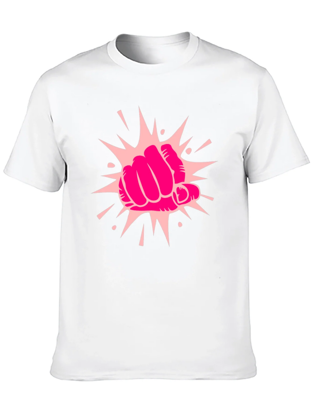 Power Punch Graphic Tee - Black Cotton T-Shirt product image 8