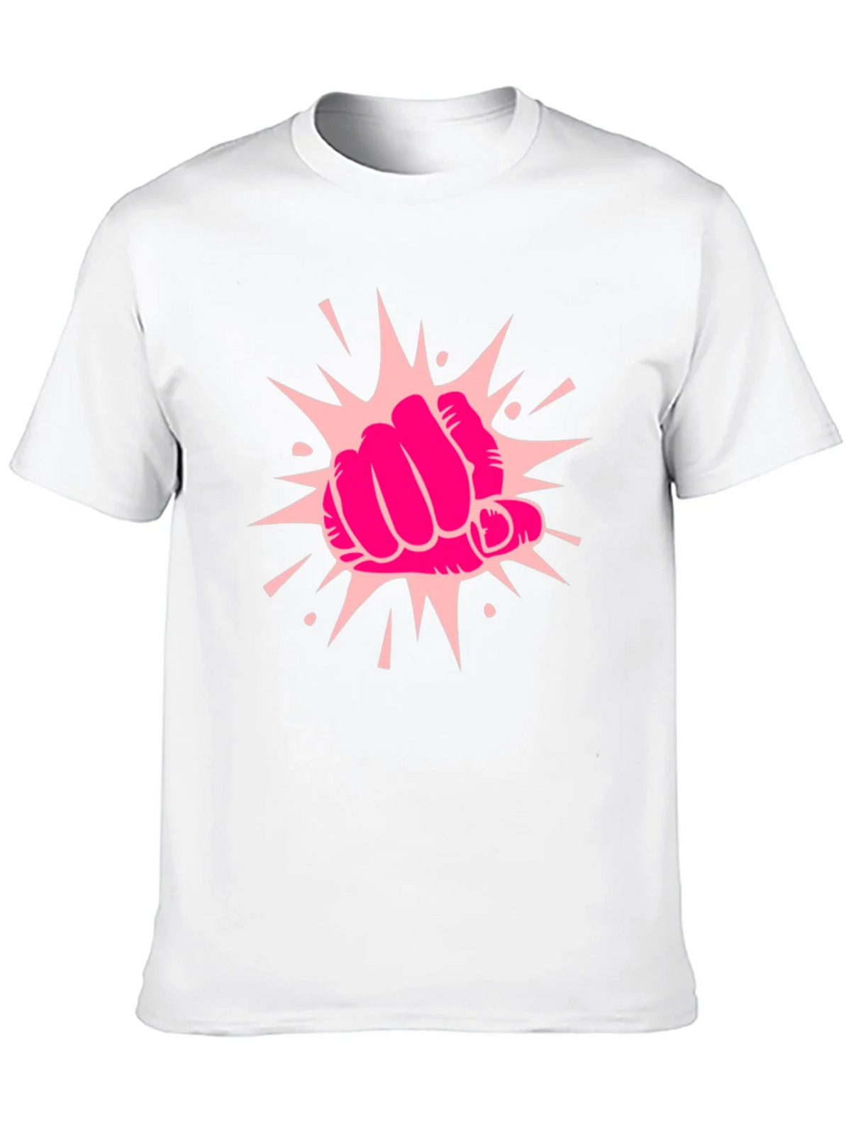 Power Punch Graphic Tee - Black Cotton T-Shirt product image 8