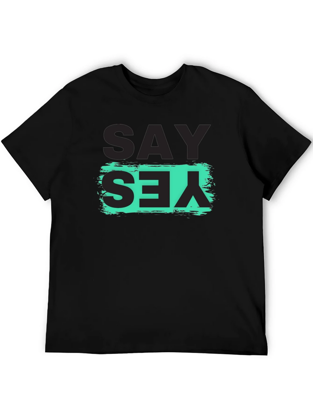 Say Yes Graphic Tee - Trendy T-Shirt product image 2