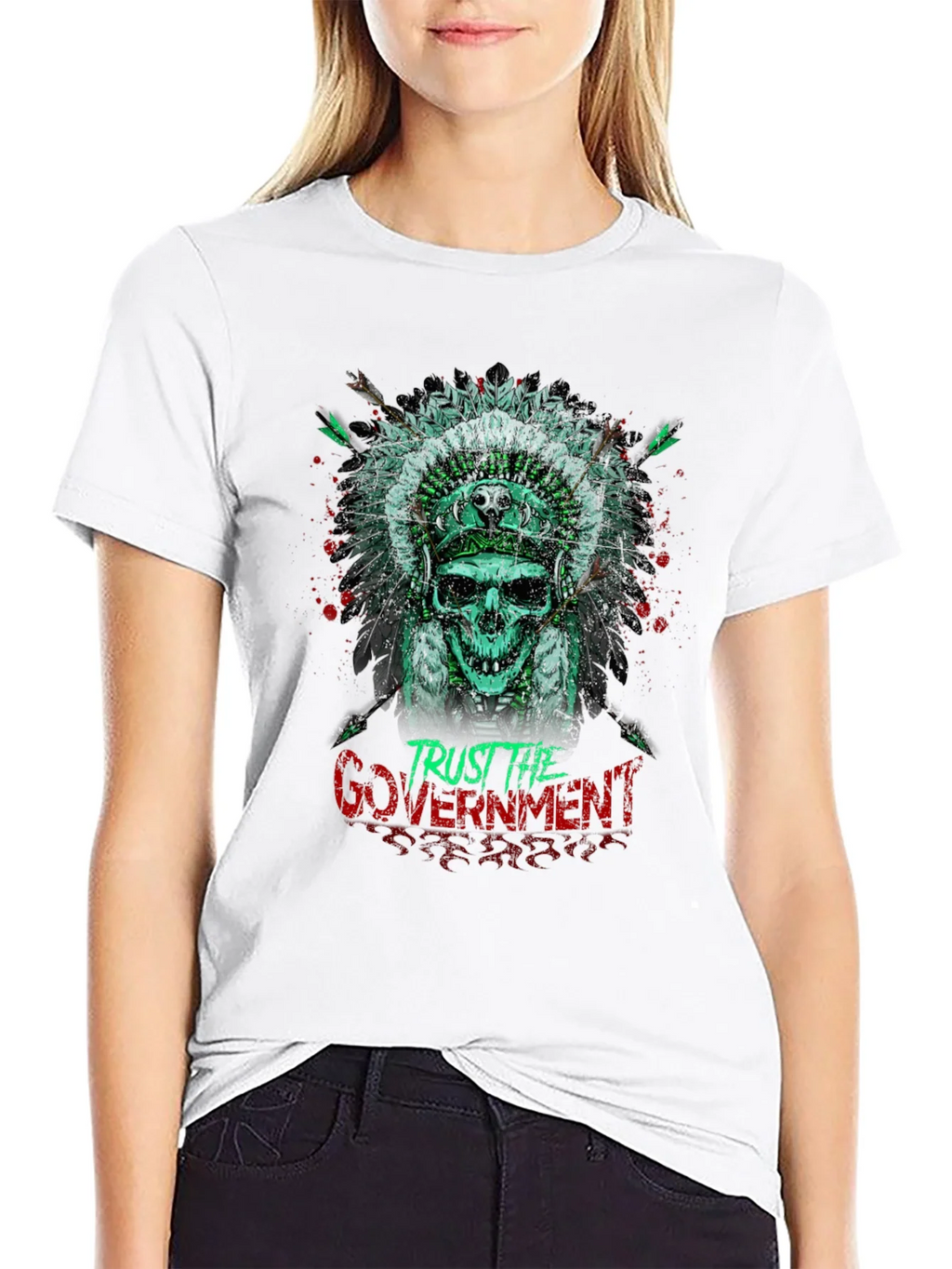 Trust the Government Skull Tee product image 8