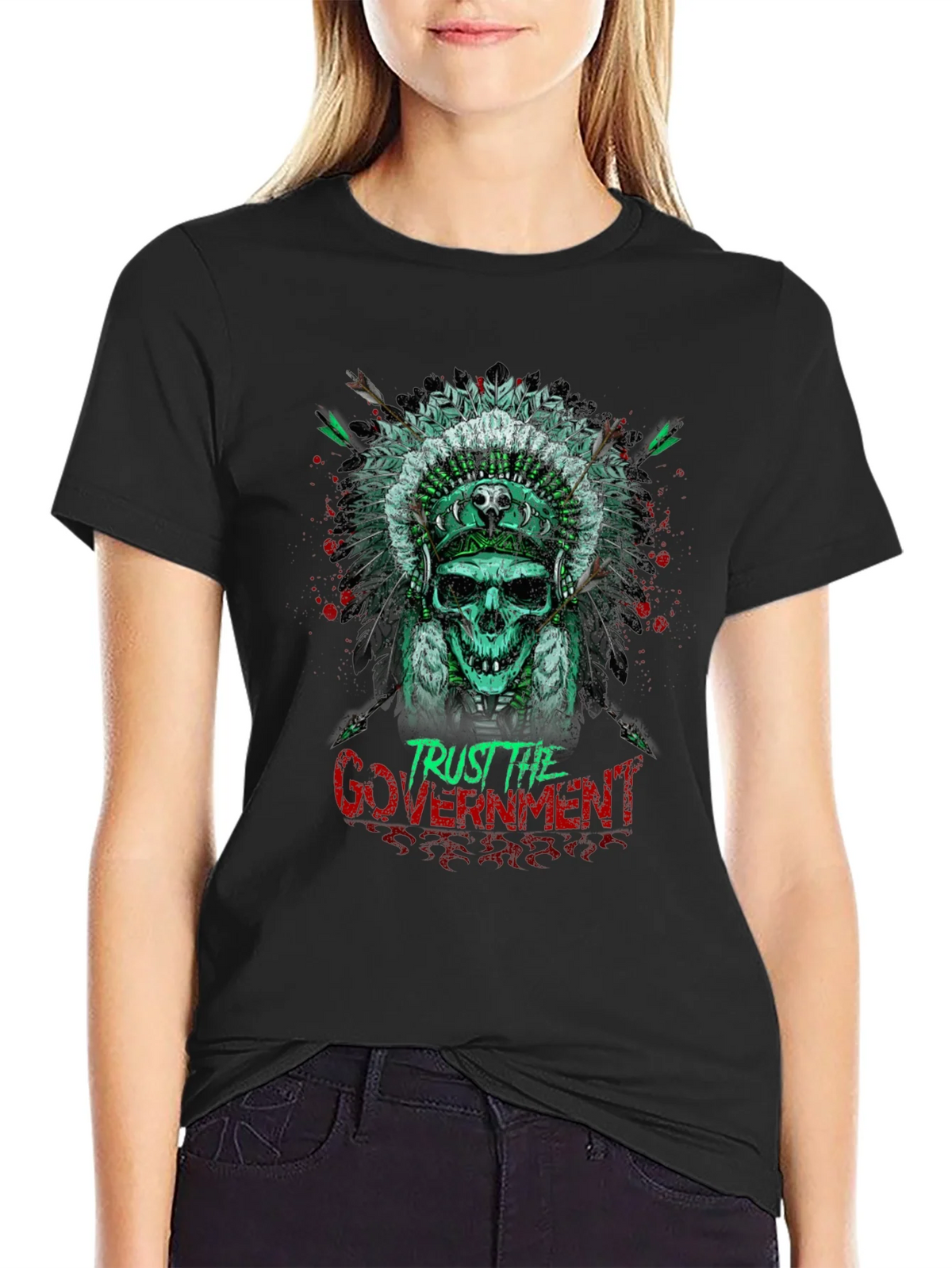 Trust the Government Skull Tee product image 2