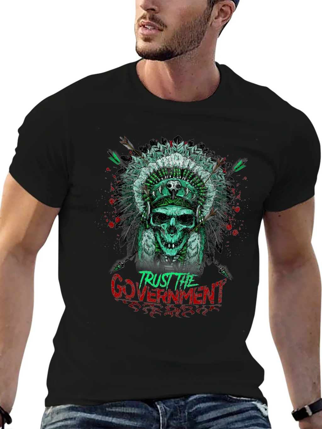 Trust the Government Skull Tee product image 6