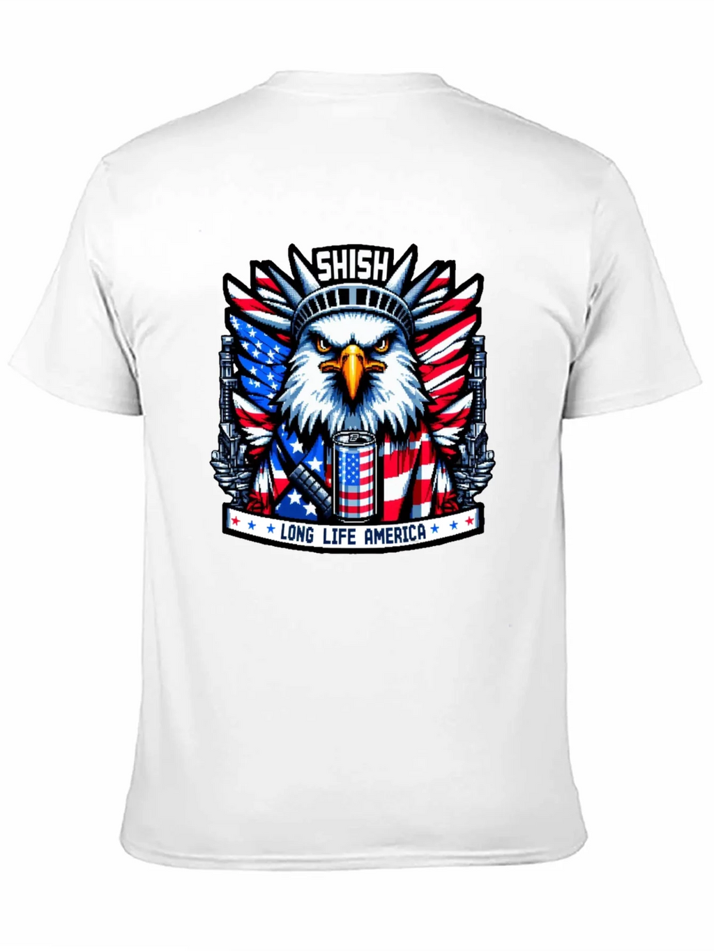 Shish Long Life America Eagle T-Shirt product image 10
