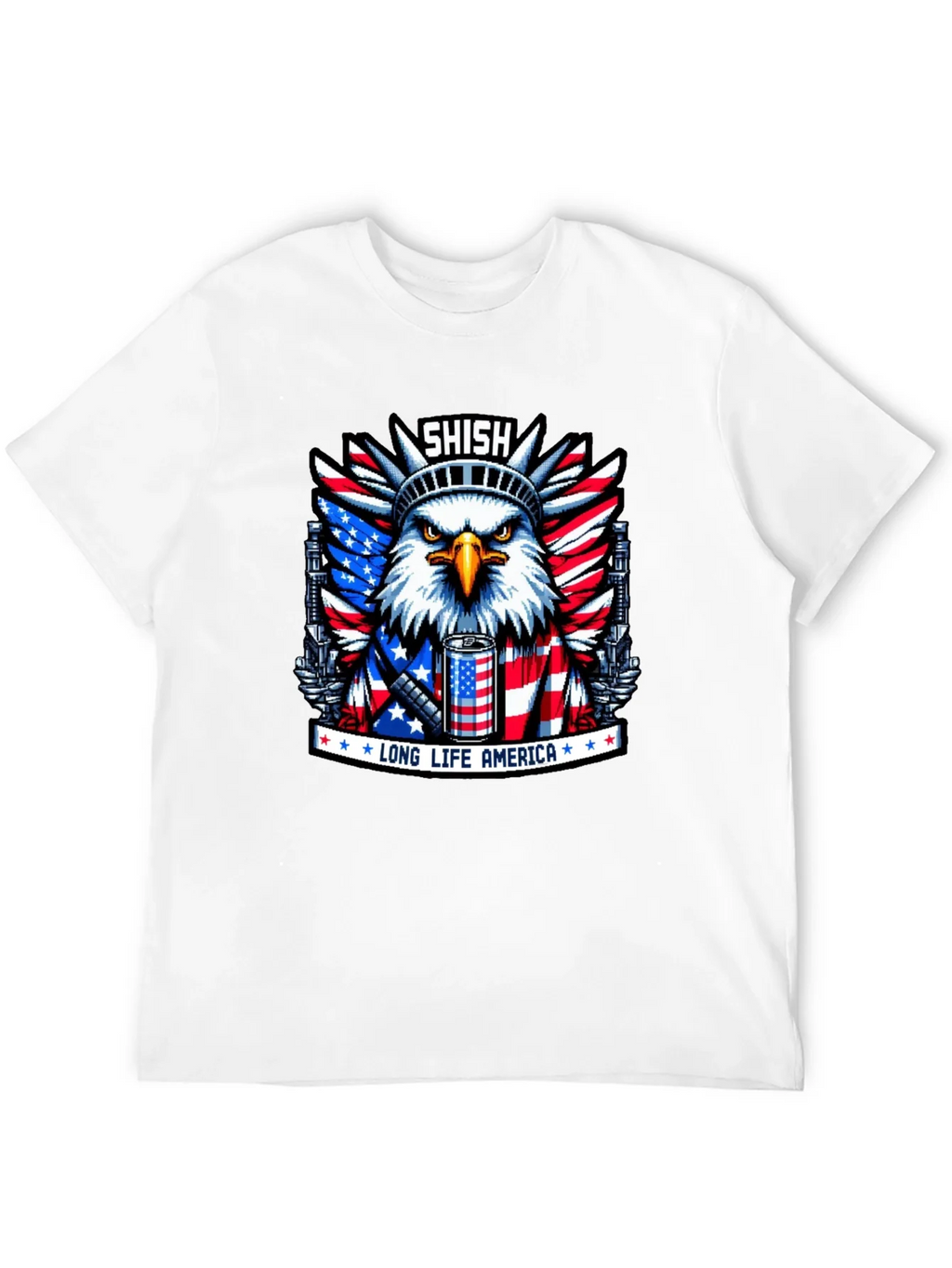Shish Long Life America Eagle T-Shirt product image 11