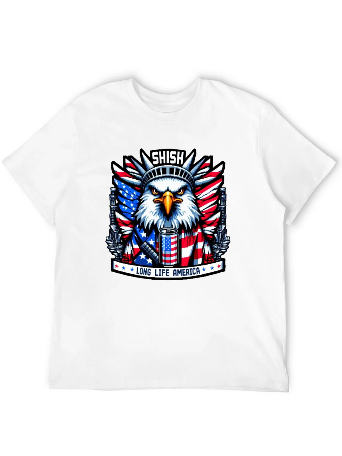 Shish Long Life America Eagle T-Shirt product image 11