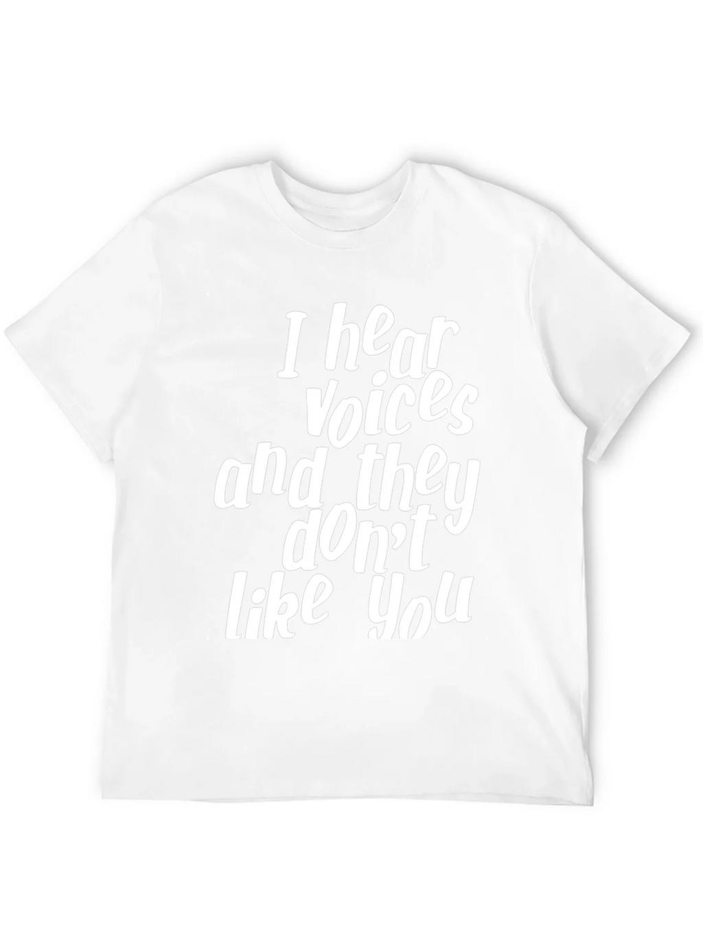 Funny I Hear Voices Graphic Tee - Black product image 11