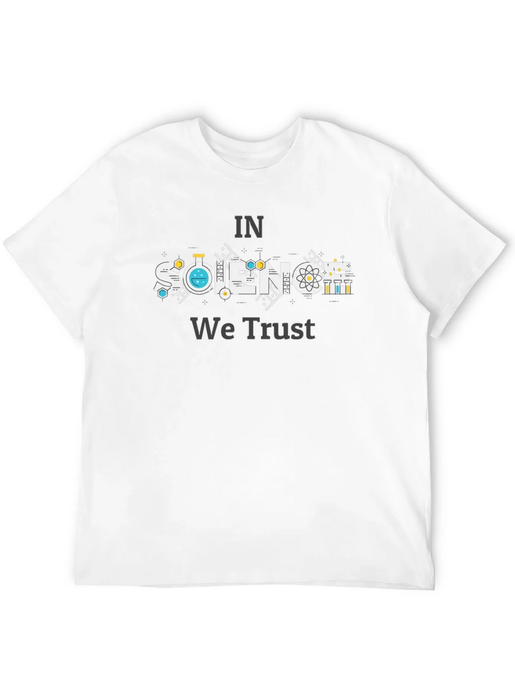 In Science We Trust T-Shirt - Black product image 11