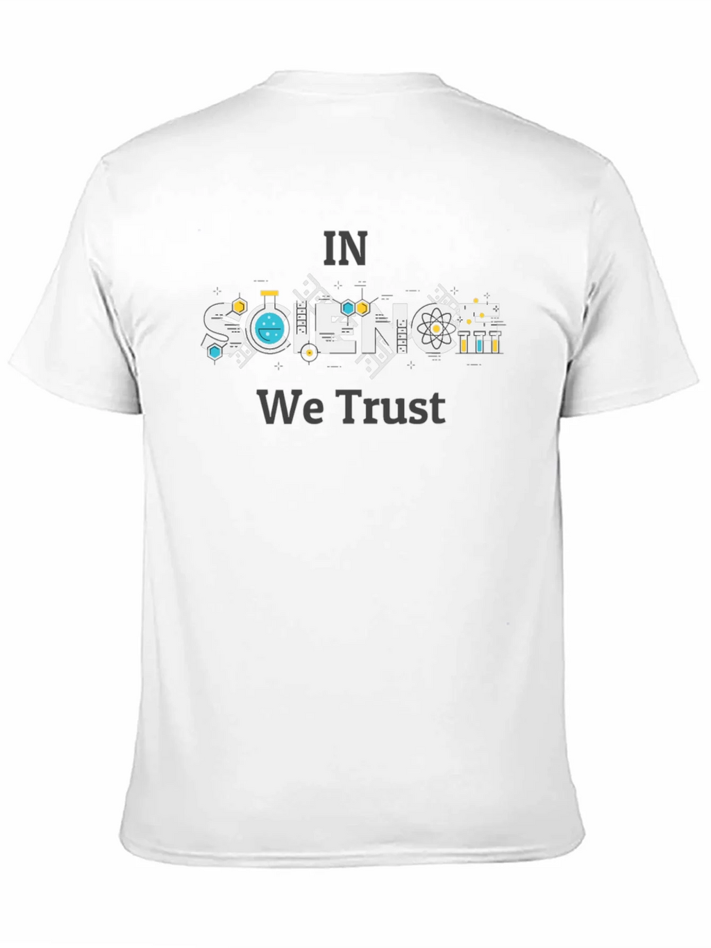 In Science We Trust T-Shirt - Black product image 10
