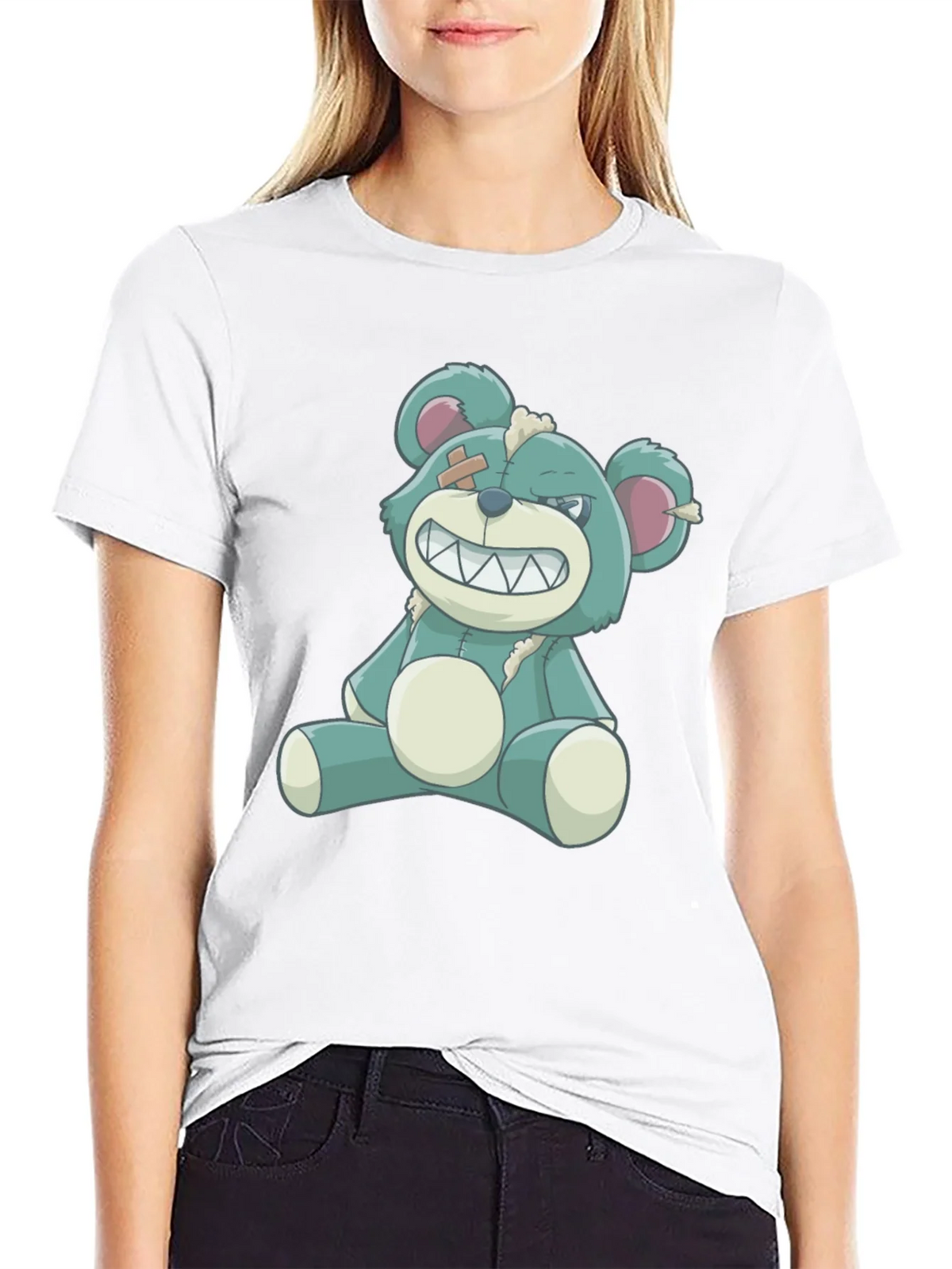 Grin Bear T-Shirt - Black product image 8