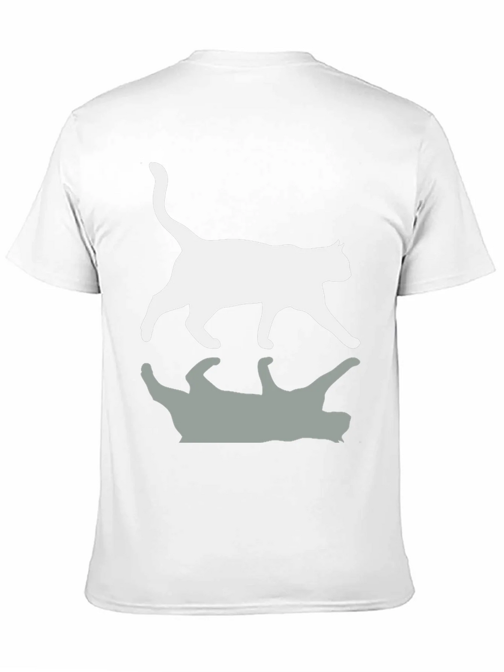 Cool Cat Reflection Graphic T-Shirt product image 10