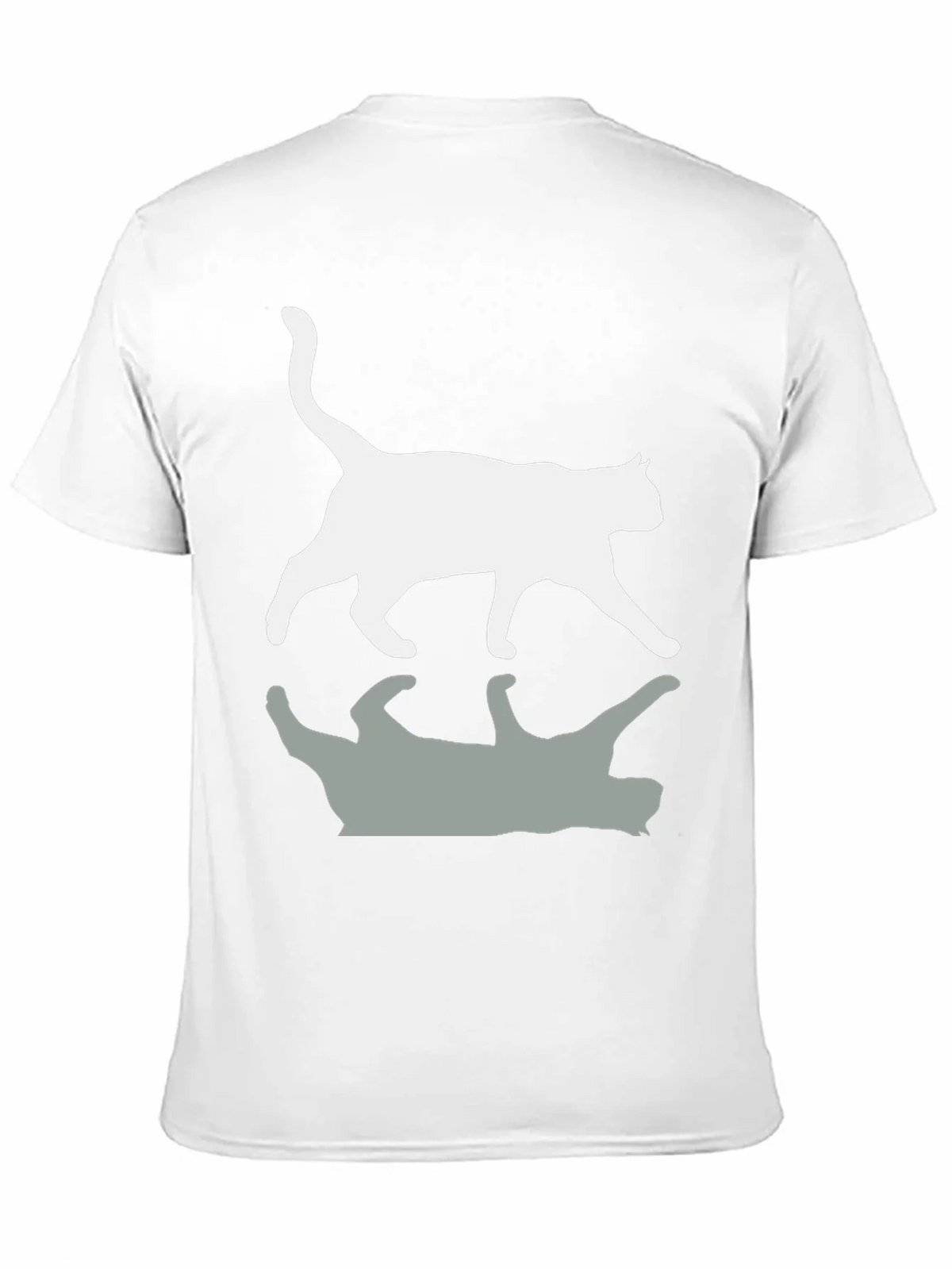Cool Cat Reflection Graphic T-Shirt product image 10