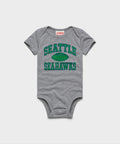 Seattle Seahawks Gridiron Baby One Piece