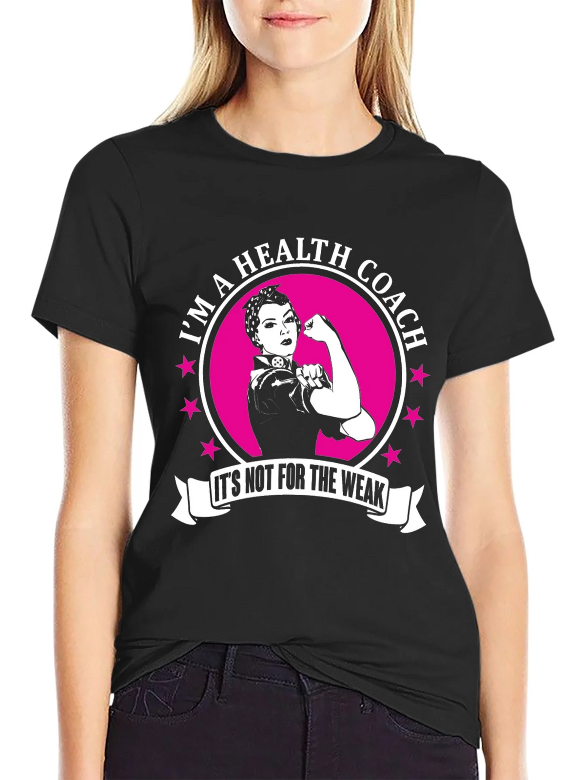 Im a Health Coach T-Shirt - Motivational Design product image 2