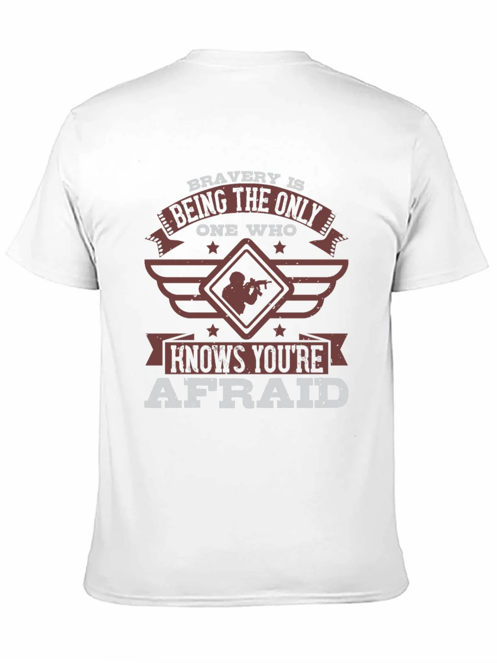 Bravery Shirt: Military-Themed Graphic Tee product image 10