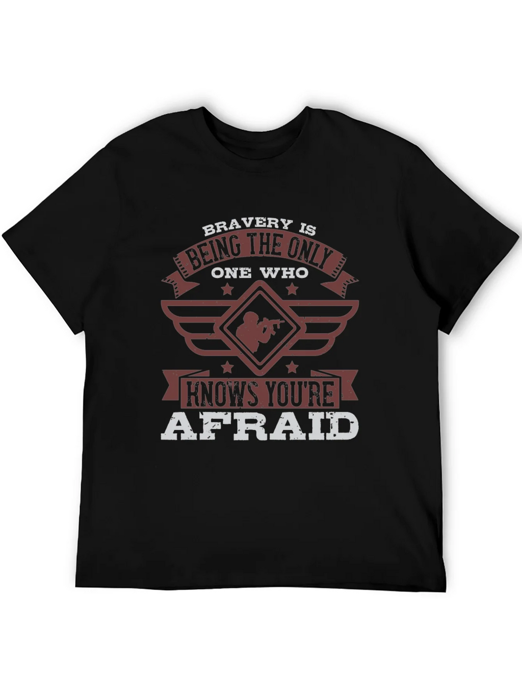 Bravery Shirt: Military-Themed Graphic Tee product image 5