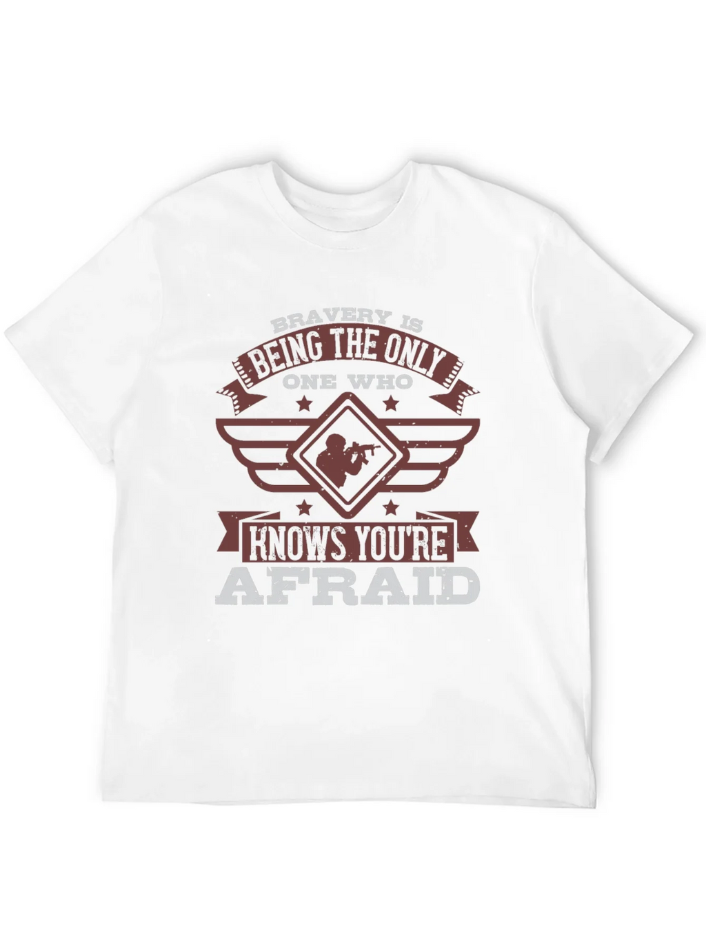 Bravery Shirt: Military-Themed Graphic Tee product image 11