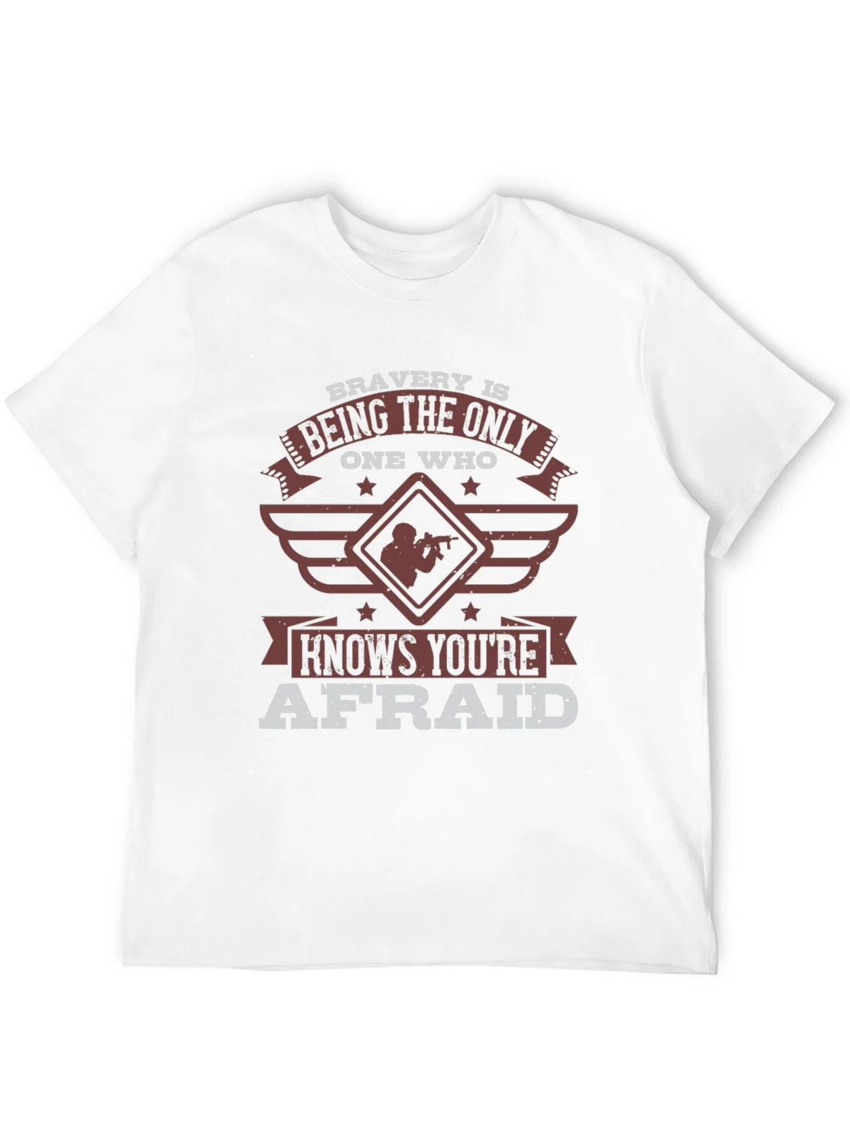 Bravery Shirt: Military-Themed Graphic Tee product image 11