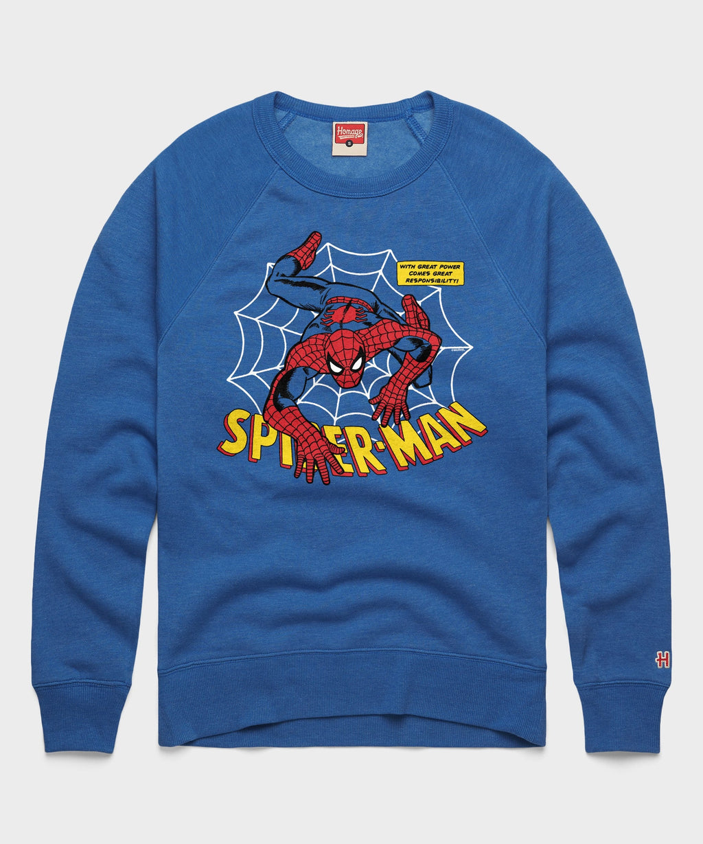 Spider-Man With Great Power Crewneck product image 1