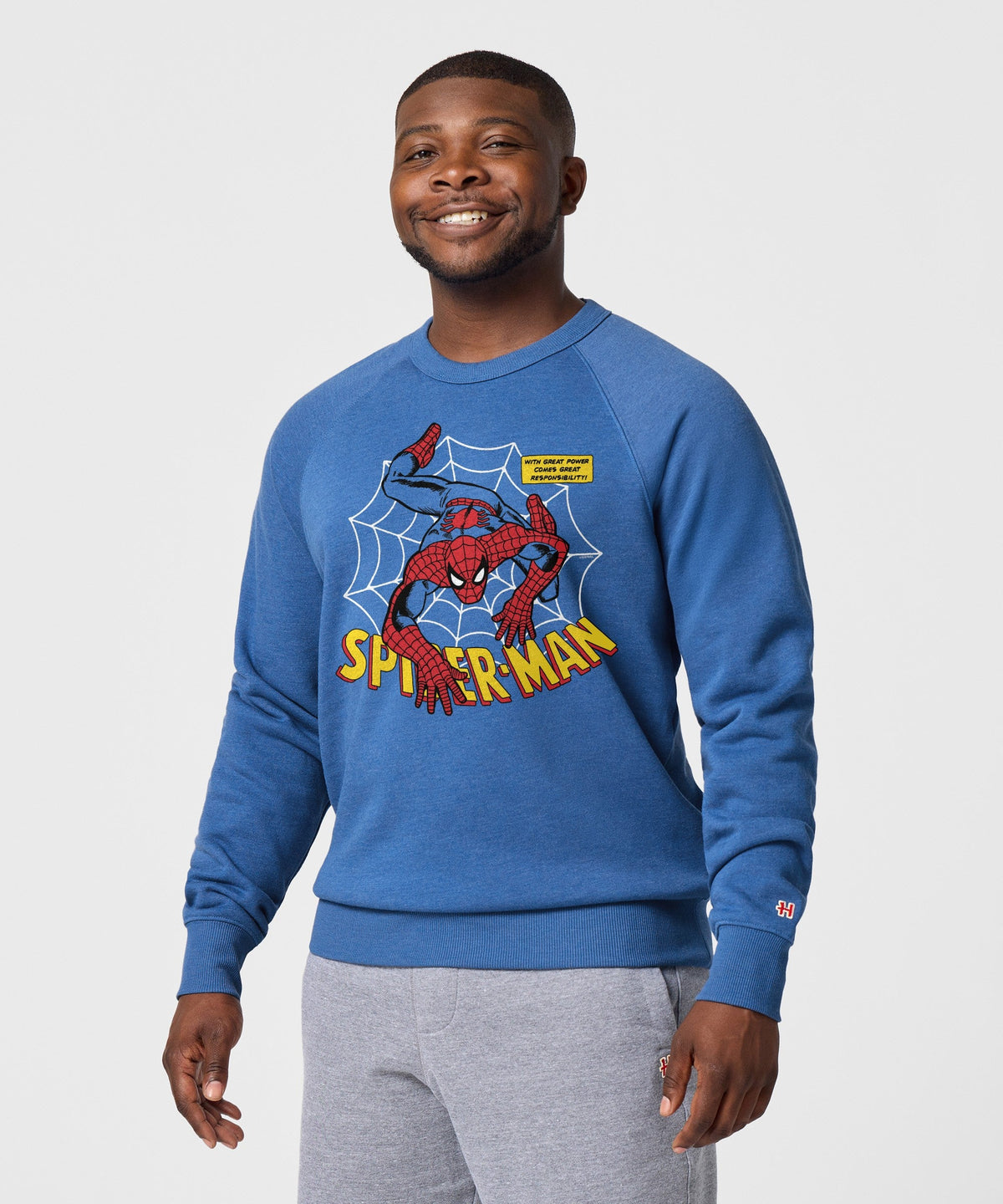 Spider-Man With Great Power Crewneck product image 3