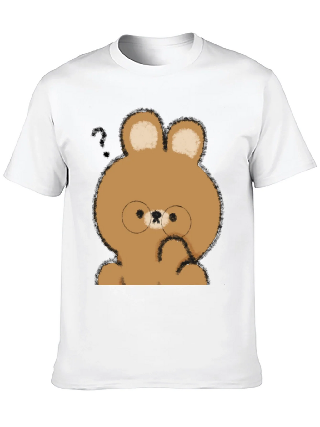 Cute Cartoon Bear T-Shirt - Unisex Soft Cotton Tee product image 8