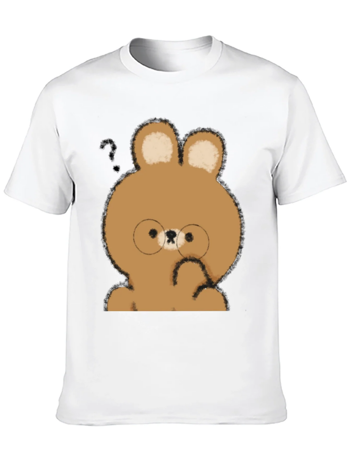 Cute Cartoon Bear T-Shirt - Unisex Soft Cotton Tee product image 8