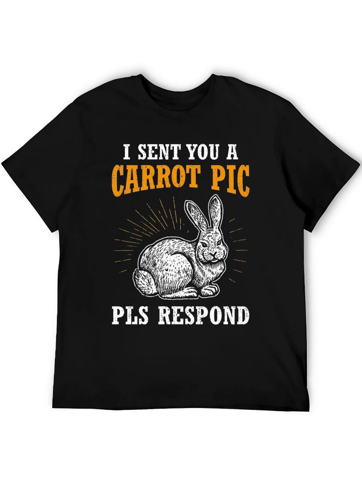 Carrot Pic Bunny Tee - Please Respond Funny T-Shirt product image 4