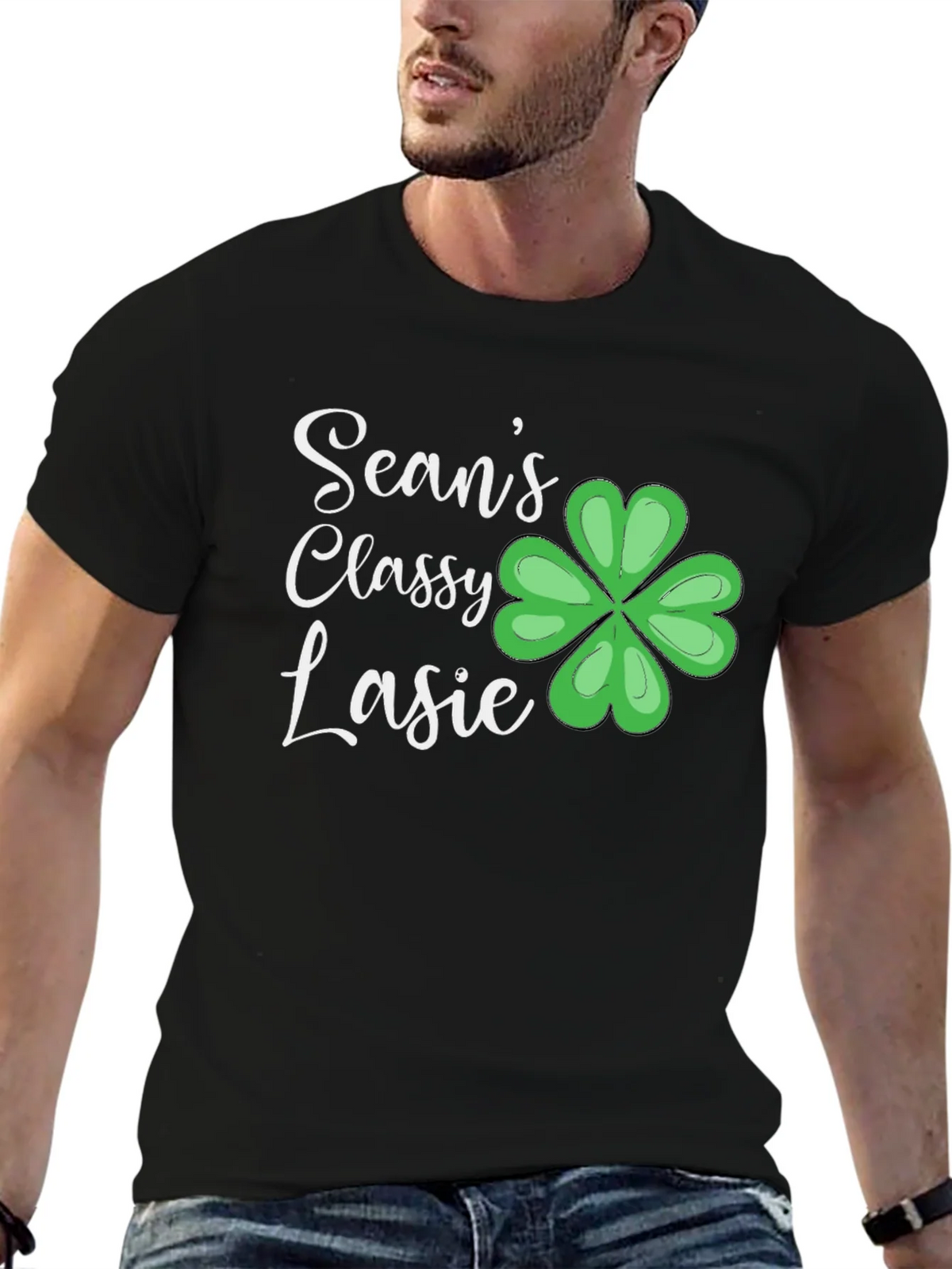 Seans Classy Lassie Shamrock T-Shirt product image 6