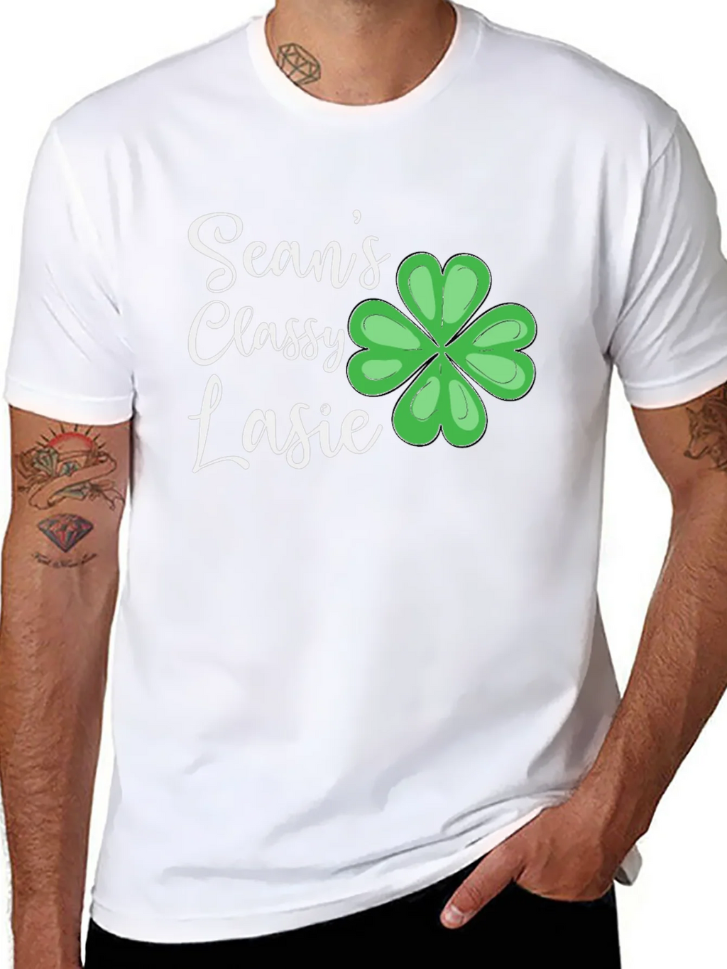 Seans Classy Lassie Shamrock T-Shirt product image 7