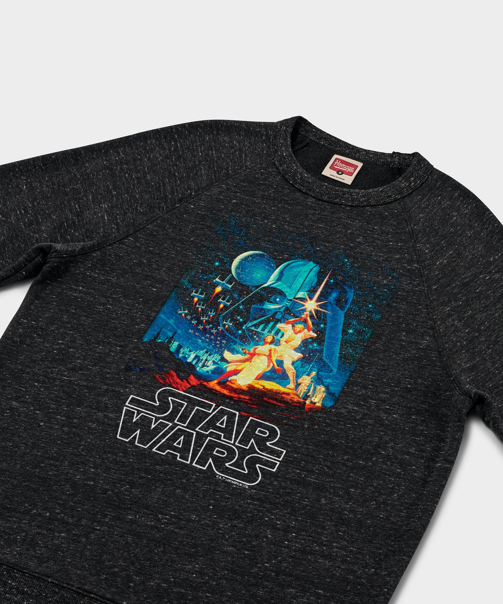 Star Wars Episode IV A New Hope Poster Crewneck