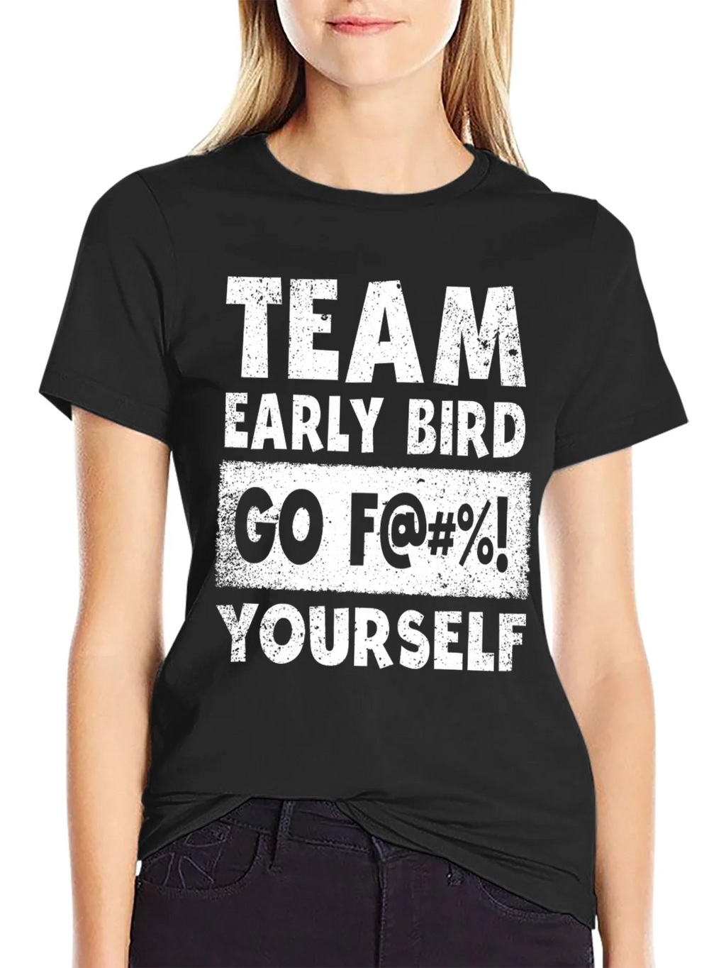 Team Early Bird Funny Graphic Tee product image 2