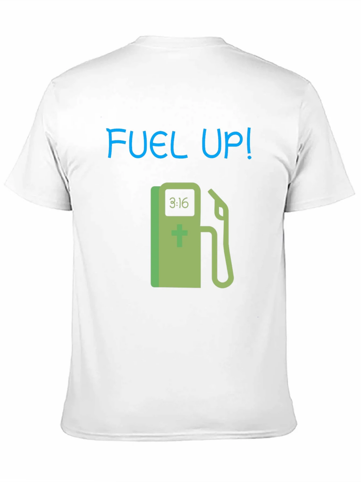 Fuel Up! Graphic Tee - Black Cotton T-Shirt product image 10