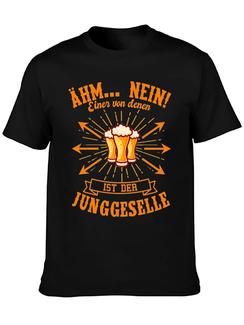 Ähm... Nein! Bachelor Party T-Shirt product image 3