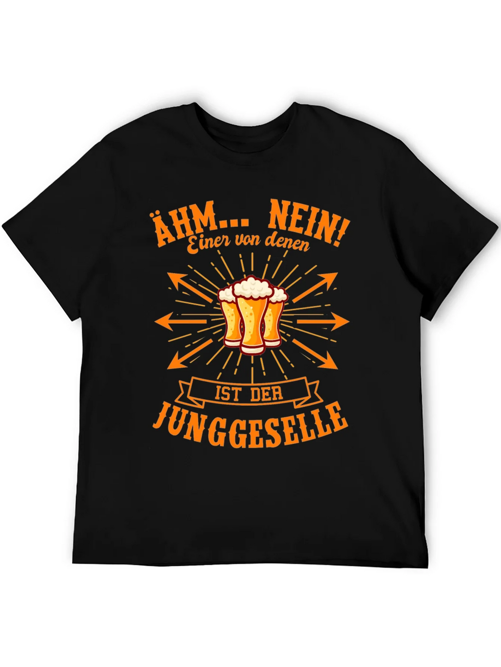 Ähm... Nein! Bachelor Party T-Shirt product image 5