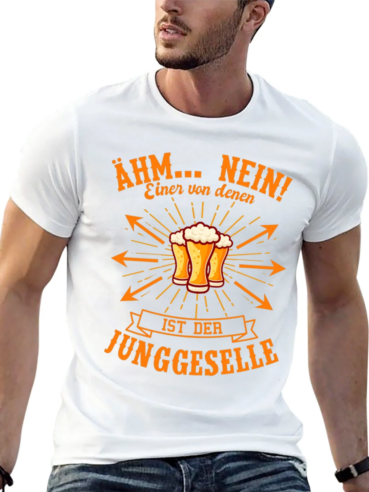 Ähm... Nein! Bachelor Party T-Shirt product image 12