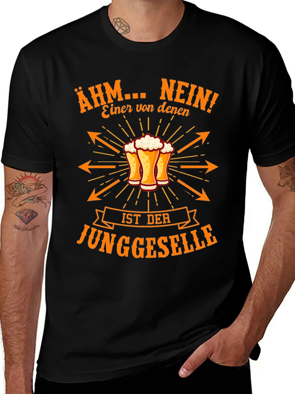 Ähm... Nein! Bachelor Party T-Shirt product image 1