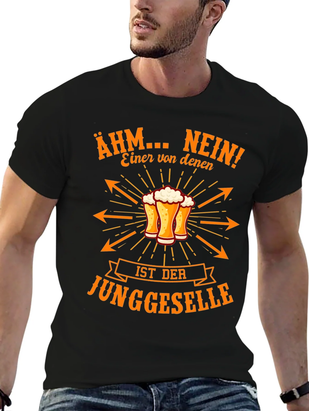 Ähm... Nein! Bachelor Party T-Shirt product image 6