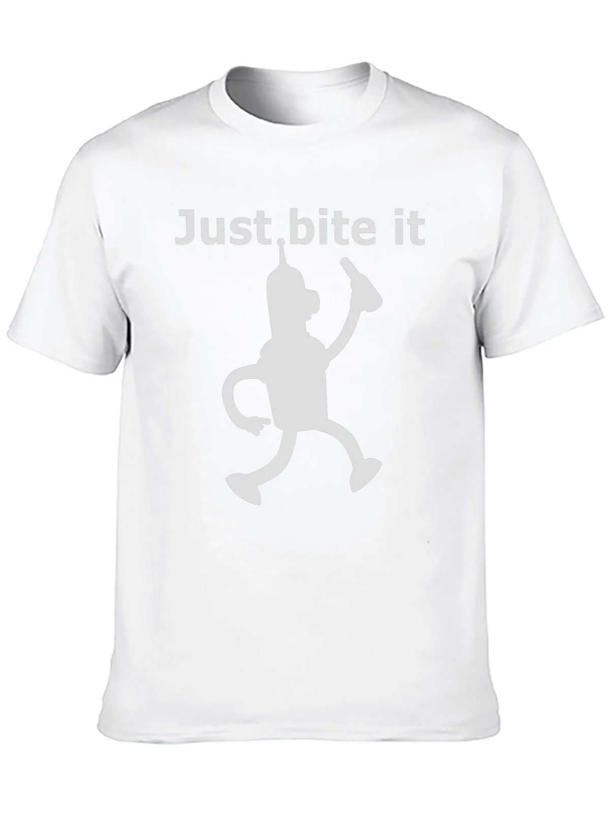 Just Bite It Bender T-Shirt - Funny Robot Tee product image 9