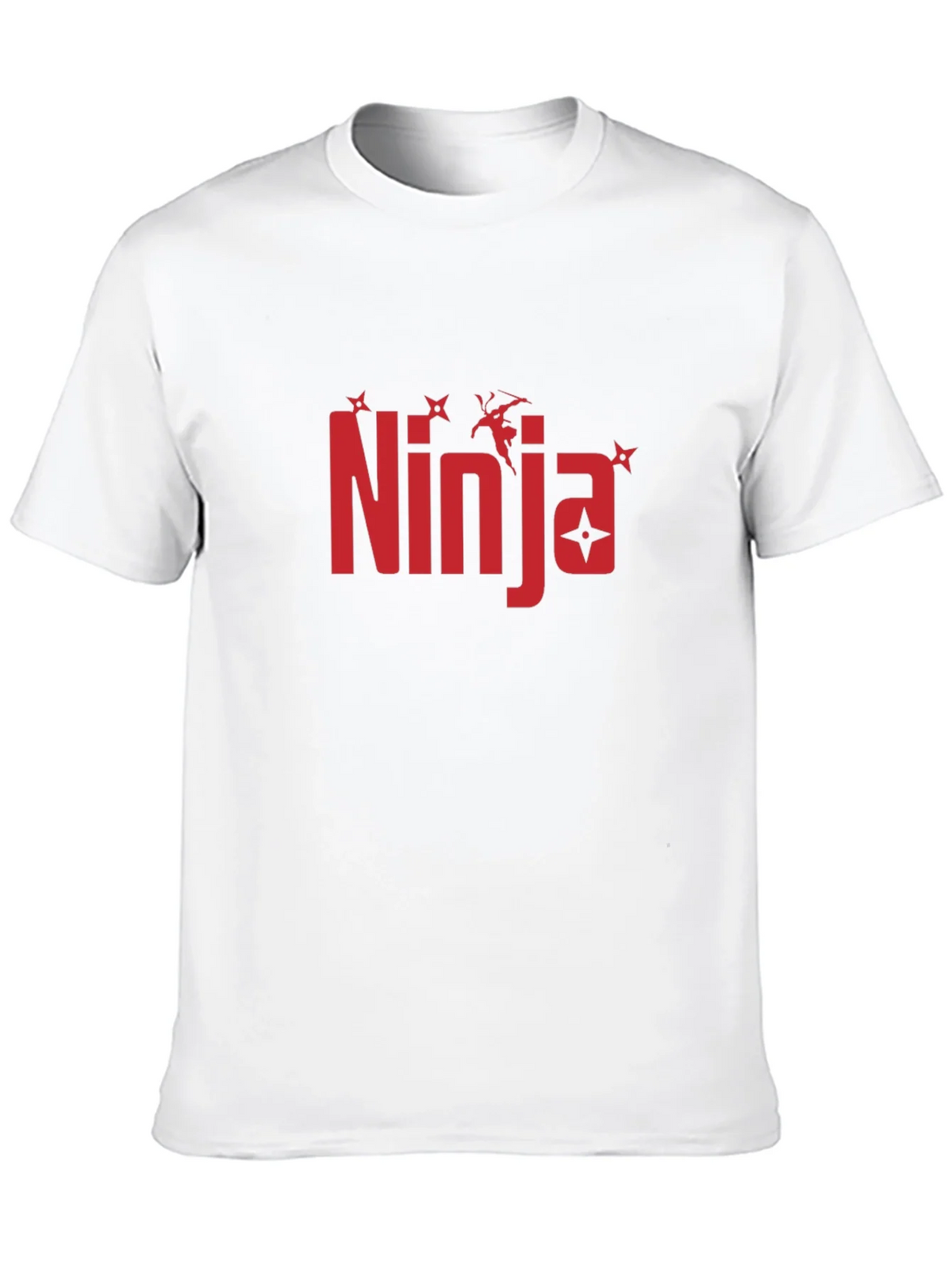Ninja Graphic Print Black T-Shirt product image 8