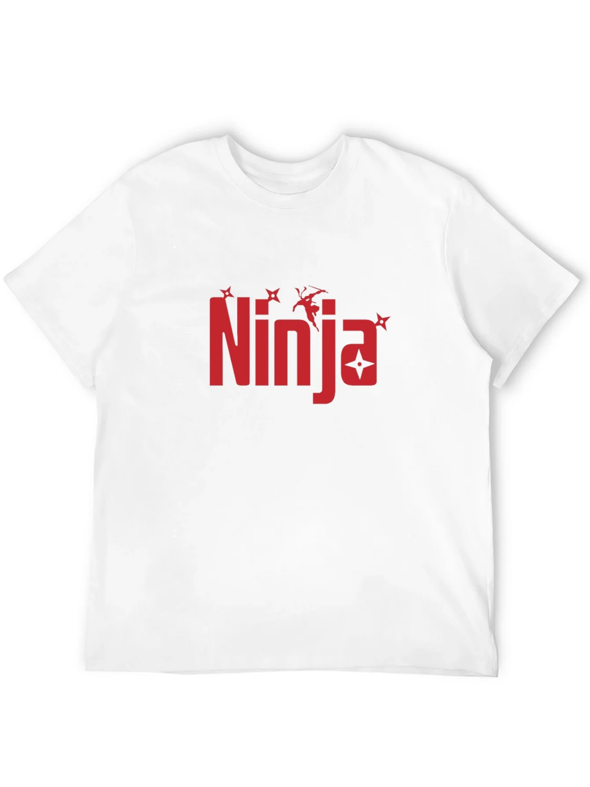 Ninja Graphic Print Black T-Shirt product image 10